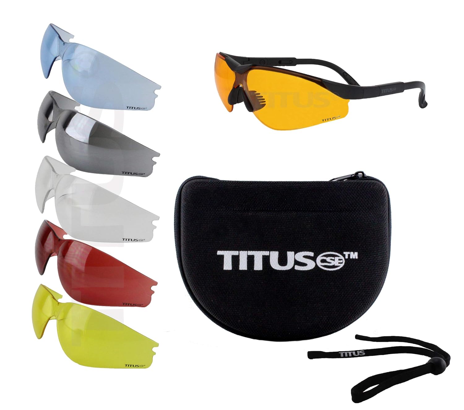 Titus G Series MultiLens Safety Glasses Bundle Professional Range