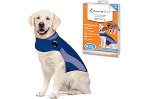 ThunderShirt for Dogs, X Large, Blue Polo - Dog Anxiety Relief Calming Vest