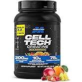 MuscleTech Creatine Monohydrate Powder - Cell-Tech Creatine Powder Post Workout Recovery Drink, Muscle Builder & Musclebuilding Supplement - Tropical Citrus Punch, 3 lbs (27 Serv) - Packaging May Vary