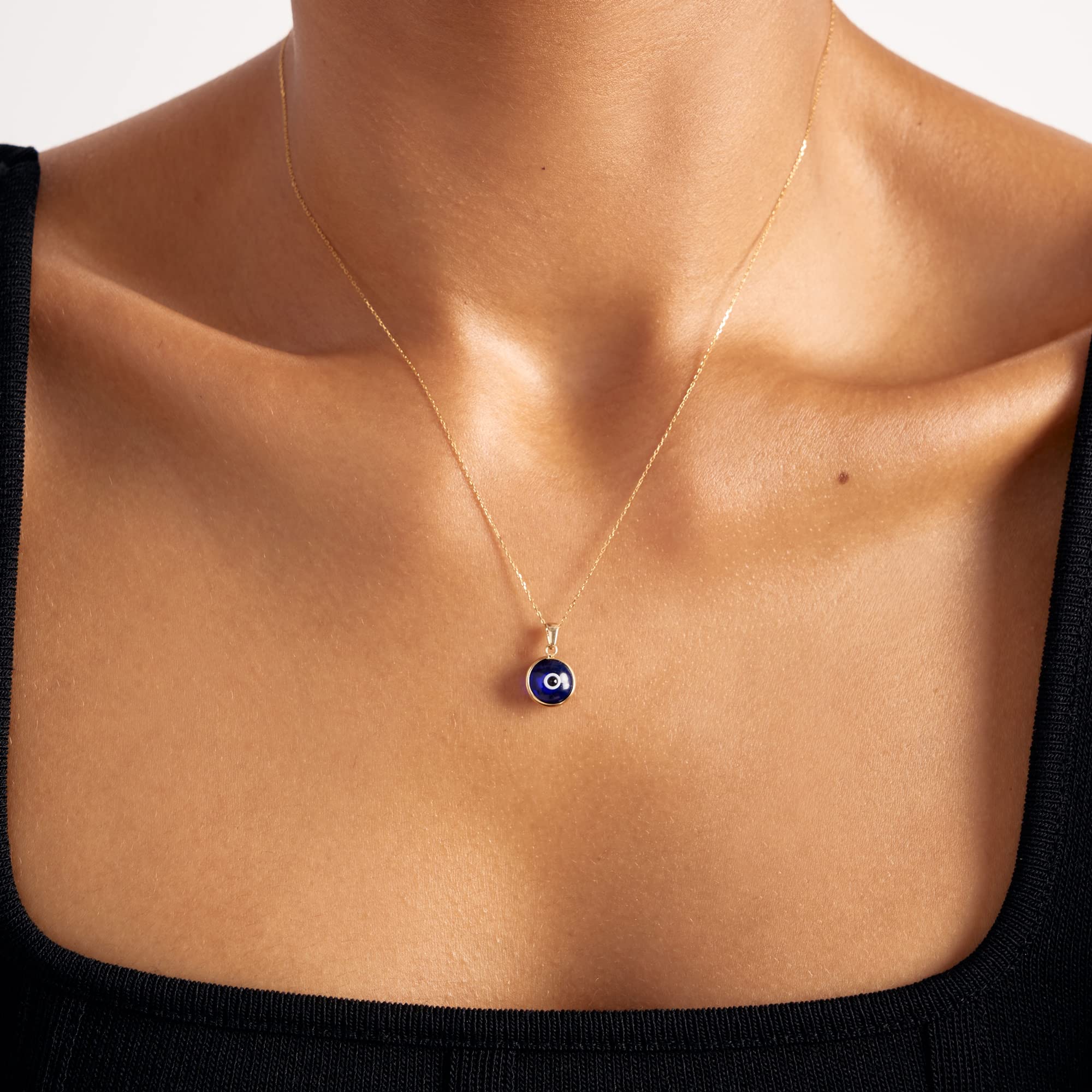 GELIN Gold Evil Eye Necklace