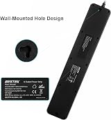BESTEK 6 Way Extension Lead Surge Protector 900J 4 USB Ports 3250W 1.8m view 8
