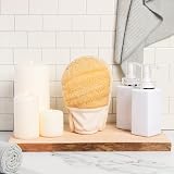 Lindissima Natural Egyptian Loofah Mitt - Exfoliating Body Scrub Glove view 6