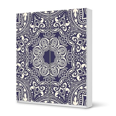 Film Ikea Pax Wardrobe 236 Cm High Sliding Door Sticker Blue