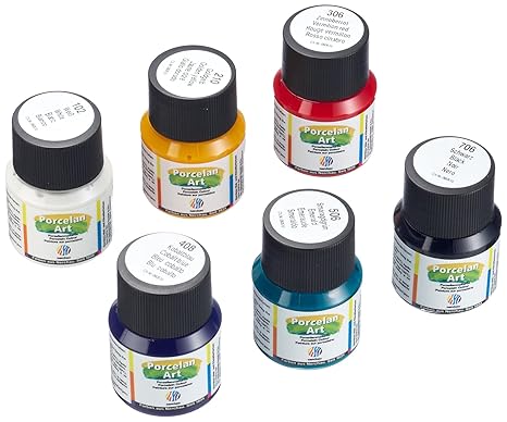 Nerchau 431906 - Porcelan Art, 6er Set, 20 ml
