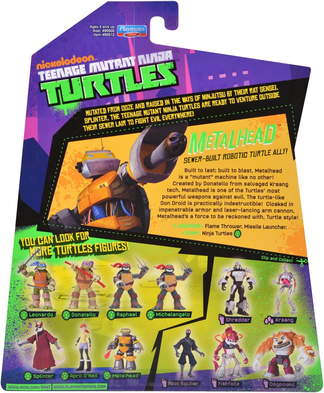 metalhead tmnt 1987 toy