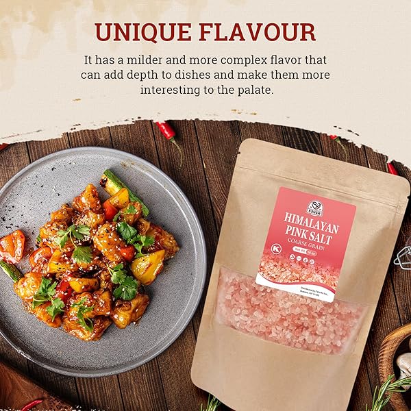 52USA HIMALAYAN PINK SALT COARSE, COARSE GRAIN 1 LB, PINK HIMALAYAN SEA SALT, SEA SALT FOR GRINDER REFILL, HIMALAYAN SALT, PINK SALT, NO ARTIFICIAL COLORS, NO ADDITIVES, NO GLUTEN, KOSHER CERTIFIED