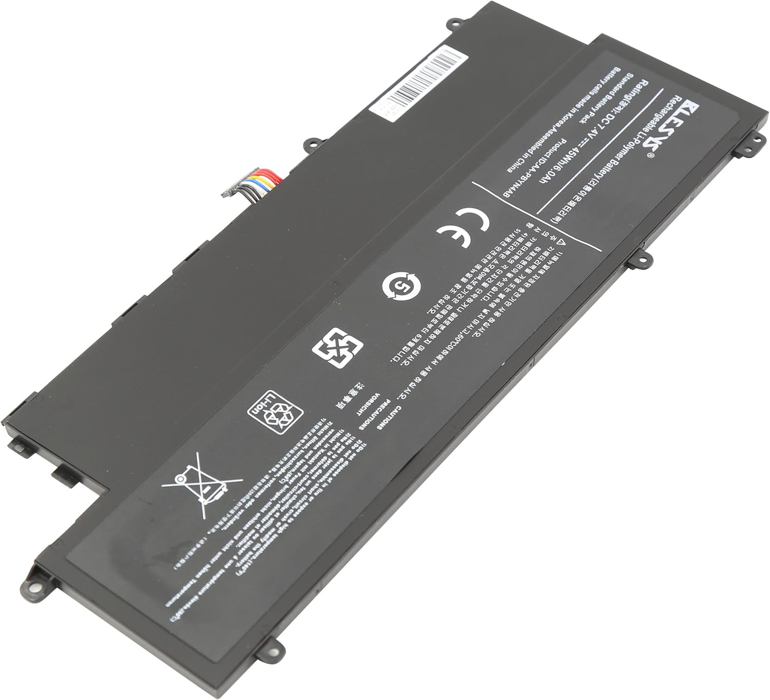 BLESYS 7.4V 45WH AA-PBYN4AB AA-PLWN4AB Replacement Laptop Battery fit SAMSUNG Ultrabook NP530U3C NP530U3B NP532U3C NP535U3C NP532U3X 530U3B 530U3C 535U3C 532U3X 540U3C Notebook battery - Image 3