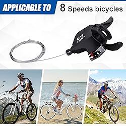 WEEROCK Bike Shifter Lever 8 Speeds Right Thumb