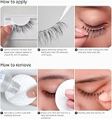 KISS 24 Hour Strip Eyelash Adhesive Clear - Latex Free Aloe Hypoallergenic view 8