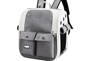 CARRY ME PLEASE Pet Carrier Backpack for Cats & Dogs up to 22 LBS – Airline Approved Cat Carrier Bag – Ventilated Design for Travel, Hiking & Vet Transport