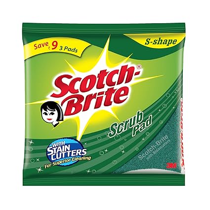 ScotchBrite Scrub Pad ( pack of 3)