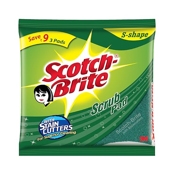 ScotchBrite Scrub Pad ( pack of 3)