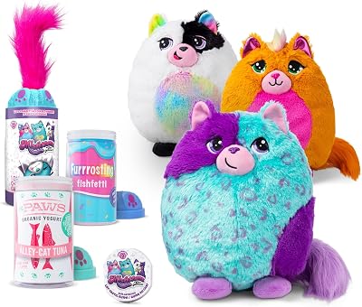 Basic Fun Surprise Cat Plush Misfittens Collectible 12 Cats Assorted
