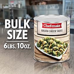 Chef-mate Golden Cheddar Cheese Sauce, Canned Food