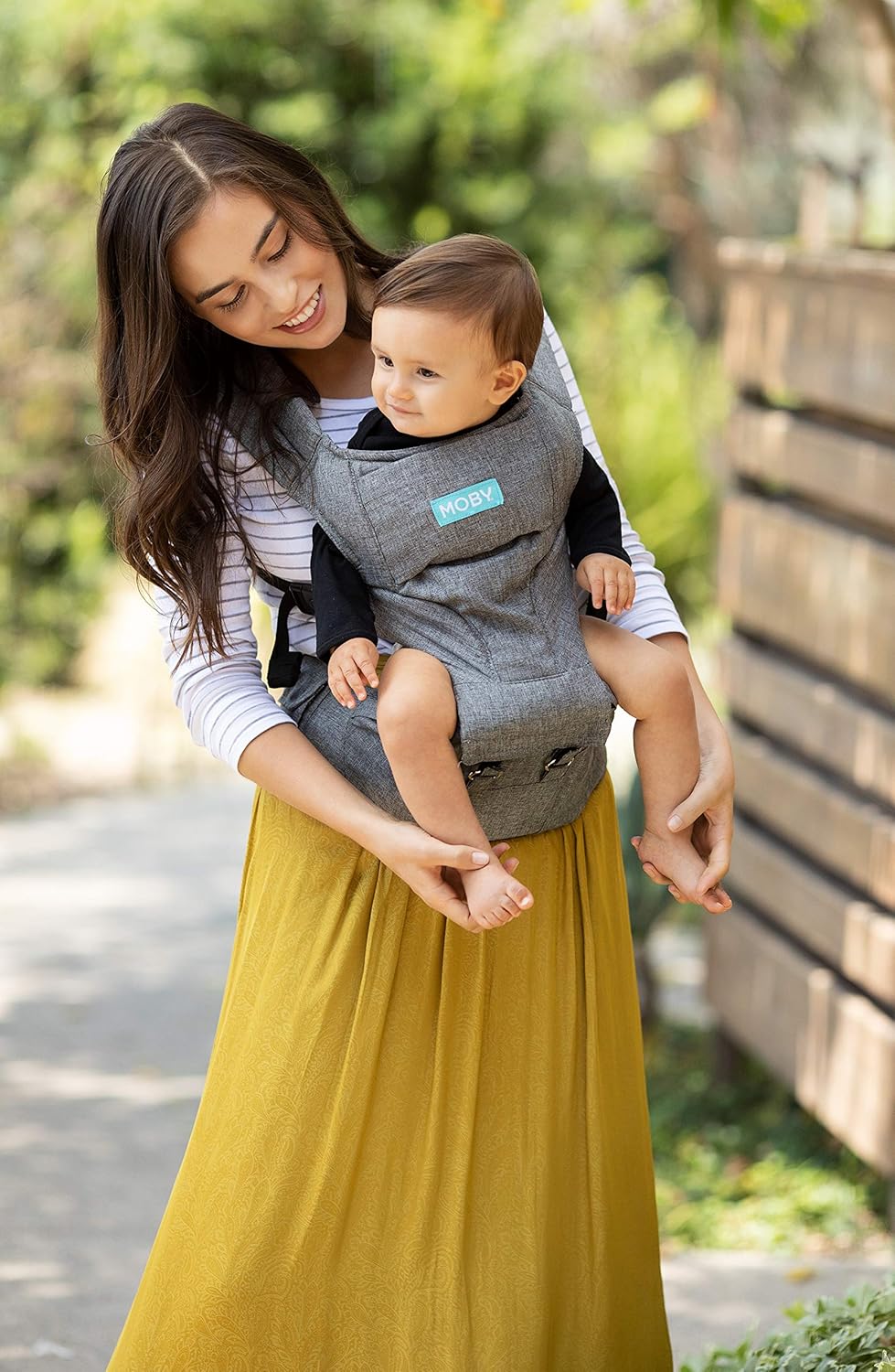 moby hip seat carrier