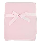 American Baby Company Fleece-Decke Mit Satin-Bordüre – Superweich, Kuschelig & Für Empfindliche Babyhaut