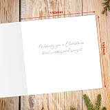 Absolutely Yours Charity Christmas Cards Pack of 10 150x150mm Ecofriendly UK view 4