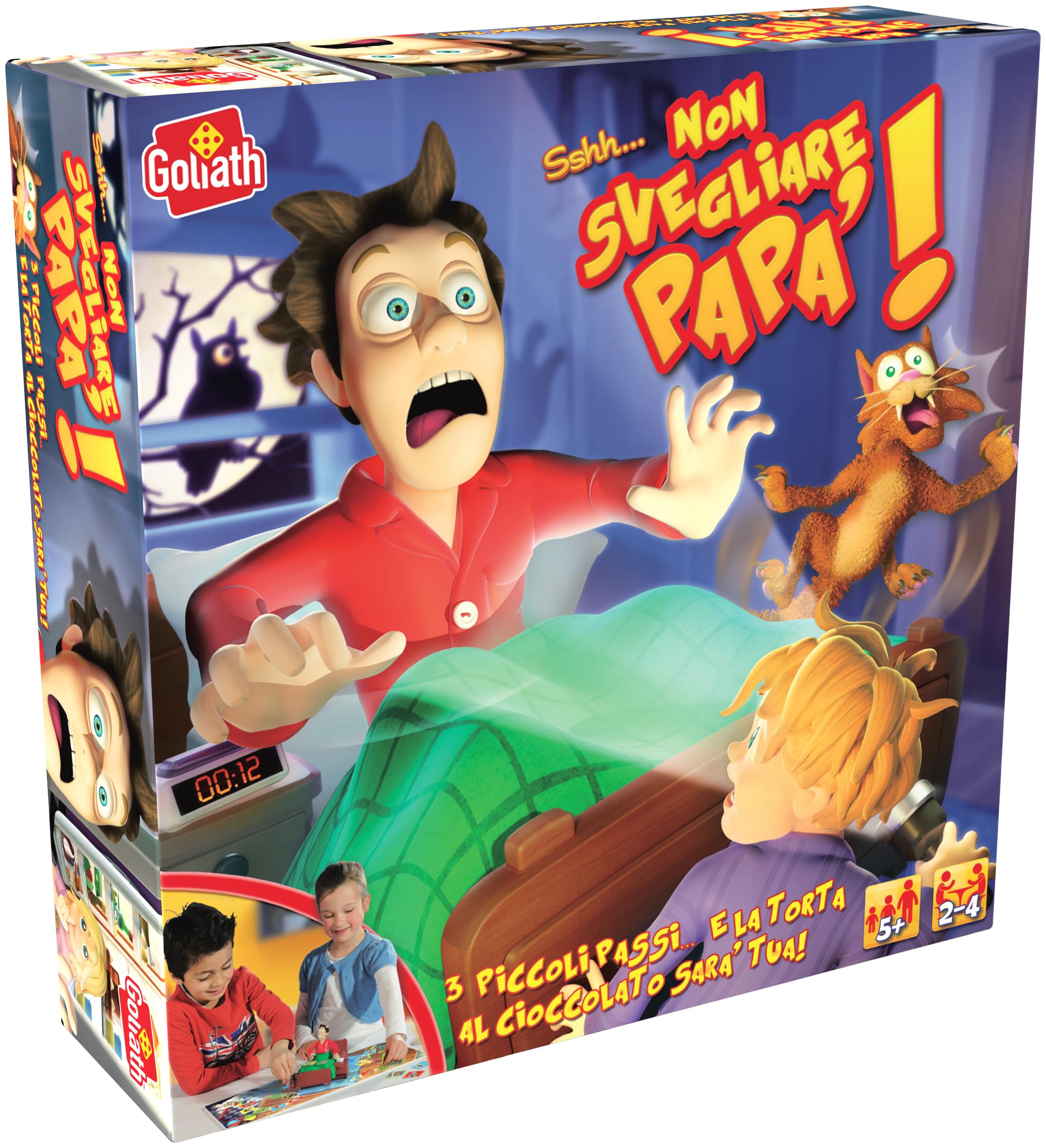 Rocco Jouets 70583.106 – Don't Wake Dad – Italian Version, Design: Gold "Multicoloured"