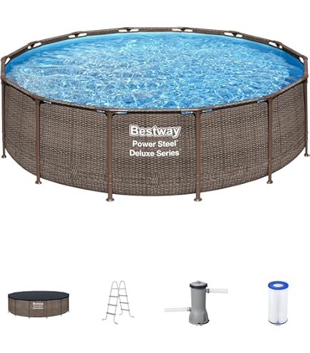 Amazon.com: BESTWAY Family Pool Sea Ground, 262 x 157 x 46 cm
