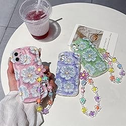 for iPhone 12 Mini Curly Wavy Case, Cute Colorful