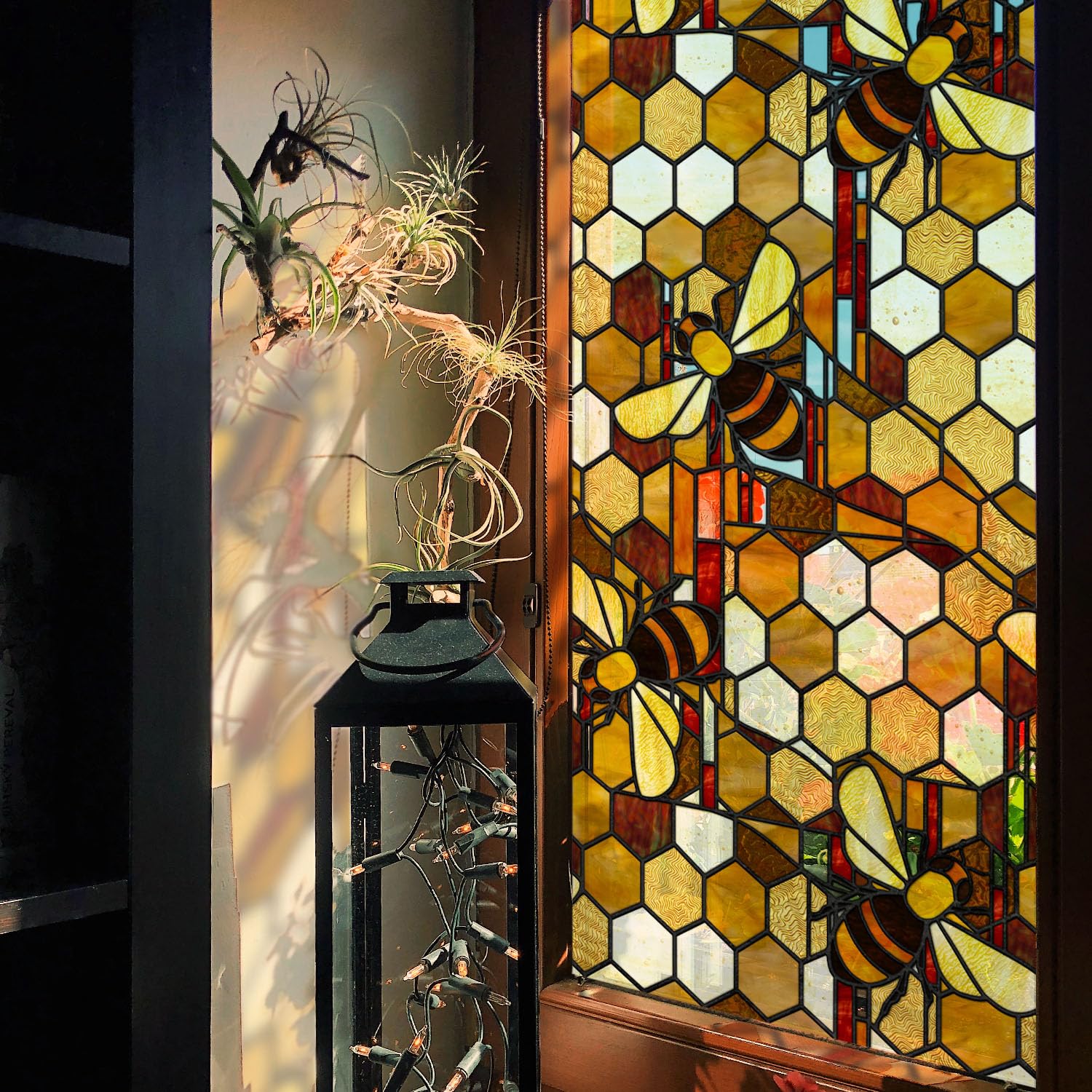 funlife Original Hand-Drawn Faux Stained Glass