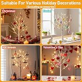 Eambrite Set of 4 Twig Trees with Lights 60 cm Battery Operated Indoor Decor view 4