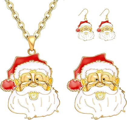 Catholic gift miraculous medal necklace for mother and Amazon.com: M MIRACULOUS GARDEN 3 Pack Christmas Jewelry Sets for Women