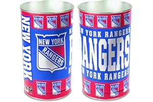 WINCRAFT NHL New York Rangers 15 Waste Basket, Team Color, One Size