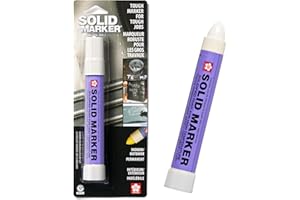 SAKURA SOLID MARKER Sakura Solid Paint Markers - Permanent Marker Pens - Window, Wood & Glass Marker - White Paint - 1 Pack