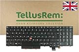 TellusRem UK Non-Backlit Keyboard for Lenovo Thinkpad T570 T580 P51s P52s view 1