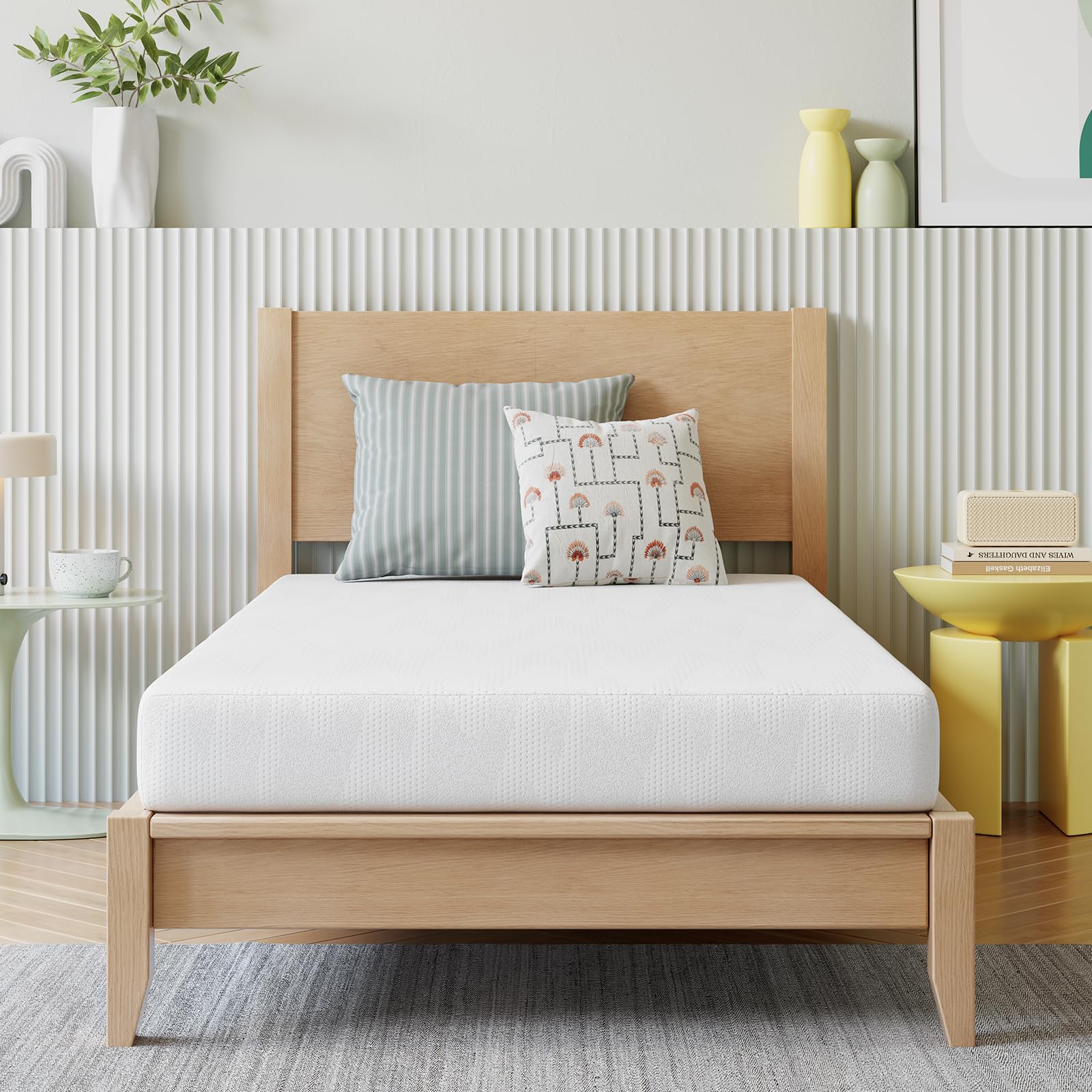 Photo 1 of Novilla Twin Mattress for Kids, 5 Inch Twin Bed Mattresses in a Box, Gel Memory Foam Mattresses for Cooling Night Sleep, Pressure Relief, CertiPUR-US Certified