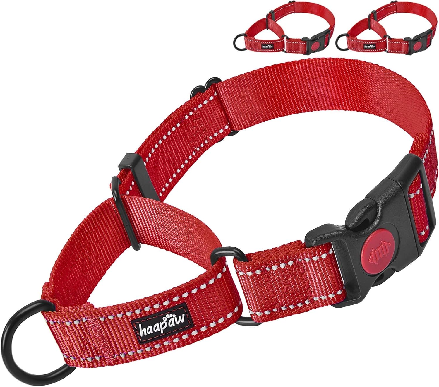 haapaw 2 Packs Martingale Dog Collar with Quick Release