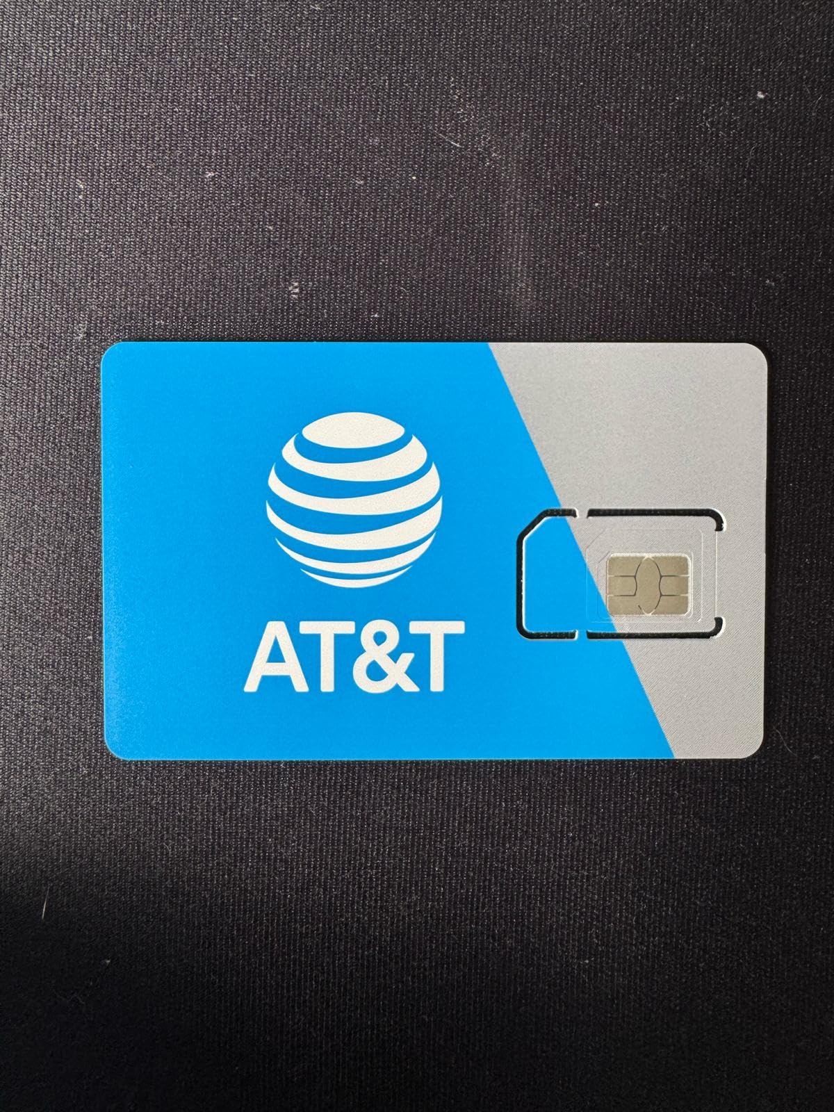 AT&T 4G/5G Tri-Cut SIM Cards (10-Pack) – Compatible with AT&T Locked & Unlocked GSM Devices – 3-in-1 SIM Sizes (Standard/Micro/Nano) – BYOD Ready – No Contract