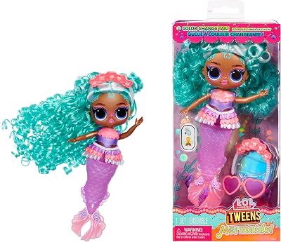 L.O.L. Surprise! Tweens Mermaid Serena Finn Fashion Doll with Colour Changing