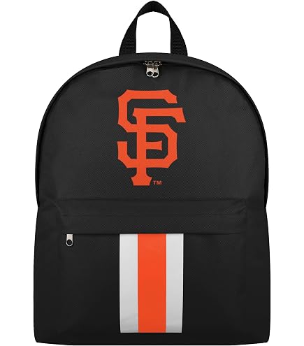 San Francisco Giants Backpack Captain Style Black and Black : Sports & Outdoors