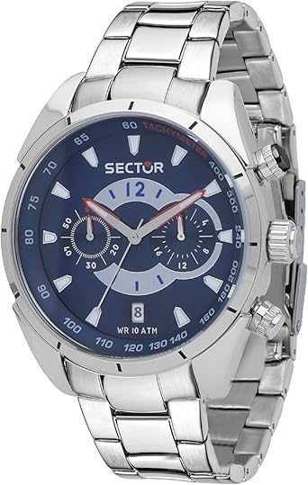 Sector Reloj Cronógrafo para Hombre de Cuarzo con Correa en Acero Inoxidable R3273794003