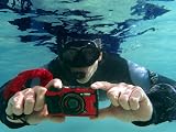 OM SYSTEM Olympus CHS-09 Floating Handstrap Red for Tough Camera Series view 2