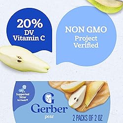 Gerber 1st Foods Baby Food, Pear Puree, Natural