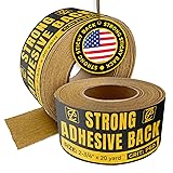 Eshazu 60 Grit Gold PSA Sandpaper Roll 20 Yard