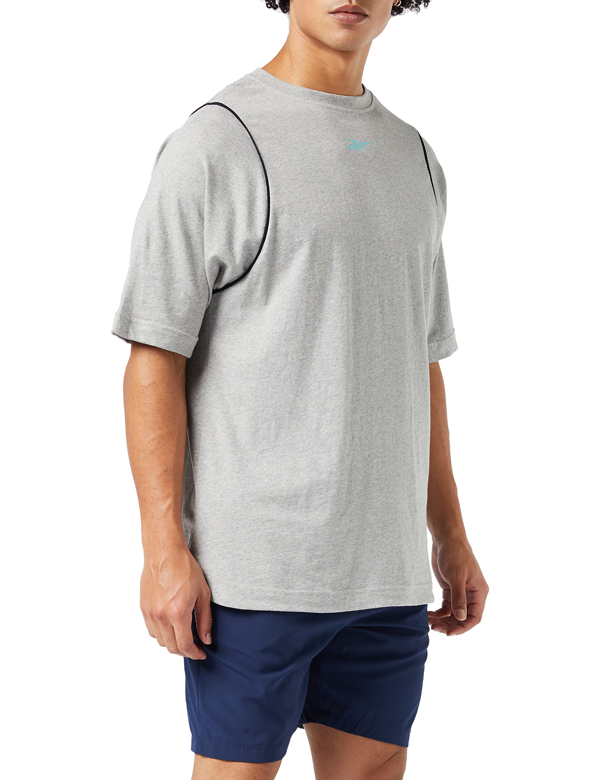 Reebok Unisex Myt Short Sleeve T Shirt, Mgreyh, L UK