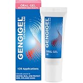 Gengigel Hyaluronic Acid Oral Gel for Mouth &amp; Gum Discomfort, 20ml | Gengigel oral gel soothes irritation and protects oral tissue, the hyaluronic acid gel is vegan &amp; kosher, no paraben or SLS