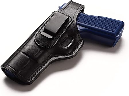 Pusat Holster Premium Leather Iwb Belt Holster For Browning Hi Power Black Left Hand Sports Outdoors Amazon Com