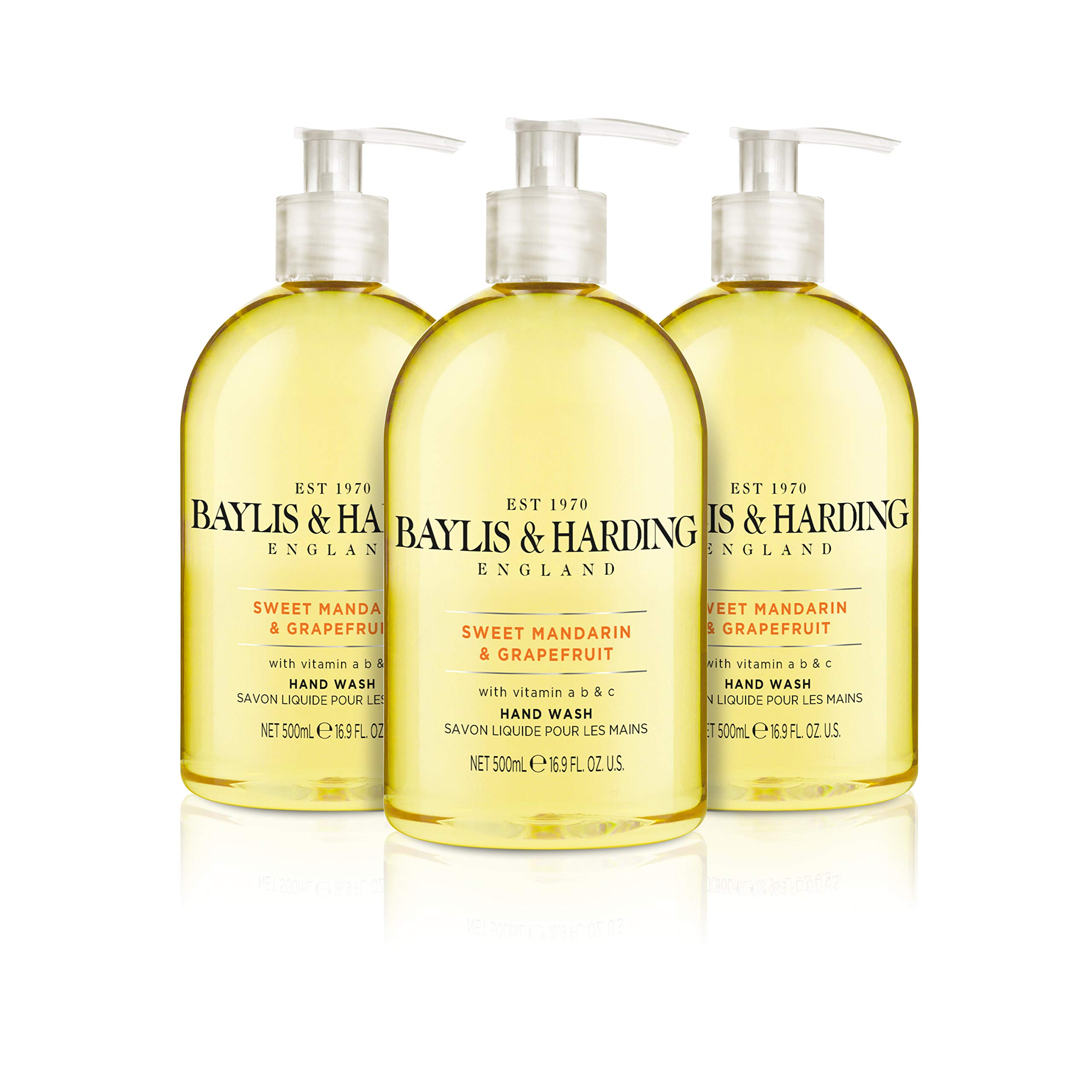 Baylis & Harding Sweet Mandarin and Grapefruit Hand Wash, 500 ml, Pack