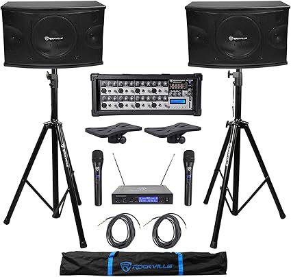 rockville karaoke speakers