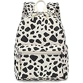 Yusudan Corduroy Womens Mini Backpack Girls Small Backpack Purse Fashion Casual Daypack School Bookbag (Cow Print)