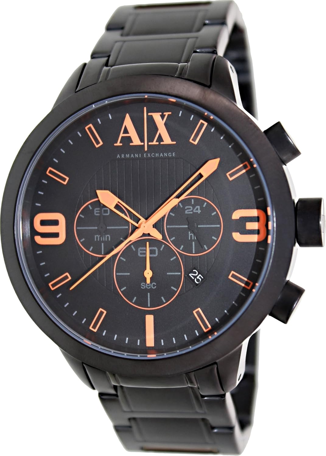 Amazon.com: Armani Exchange Chronograph Mens Watch - Gold-tone: Watches
