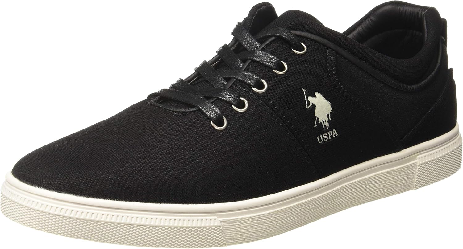 Buy US Polo Association Men Black Sneakers (2531826205) at Amazon.in