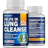 Quit Smoking Aid - Lung Cleanse & Detox Pills - Made in USA - Helps to Clear Lungs & Stop Smoking - Infused with Mullein & L-