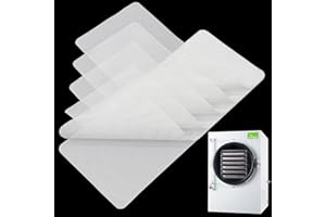 GUCUJI Silicone Mesh Mats for Harvest Right Freeze Dryer (Large 6 Trays), Non-Stick, Reusable, Easy to Clean, Food Grade BPA 