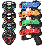 KIZJORYA Laser Tag Guns Set of 4, Laser Tag for